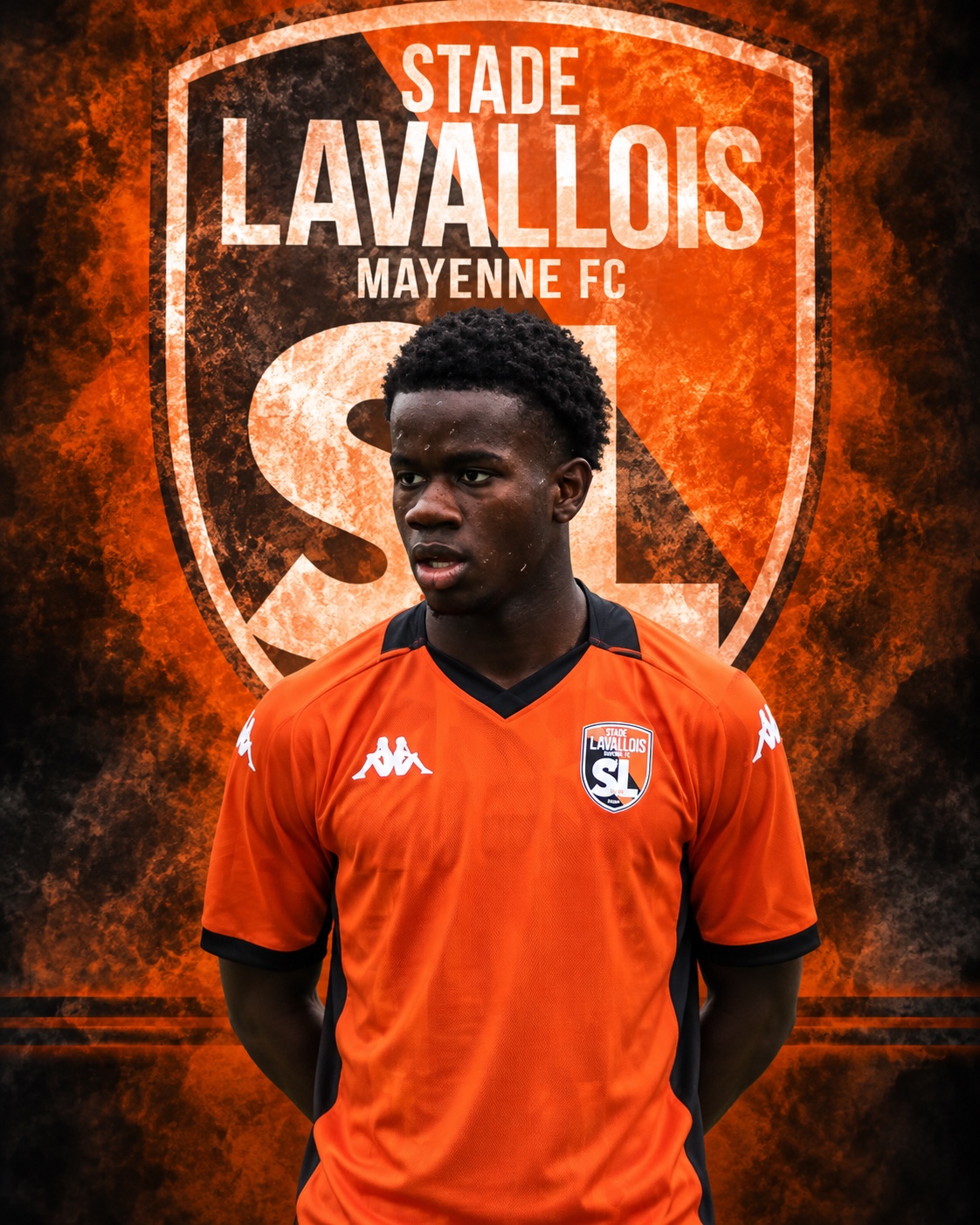 Isaac Moukambi sous les couleurs de Laval MCF